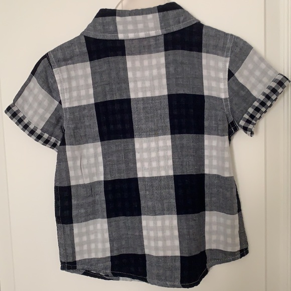 NWT. Joe Fresh Boys Short Sleeve Buttons Size 2T - Picture 2 of 3